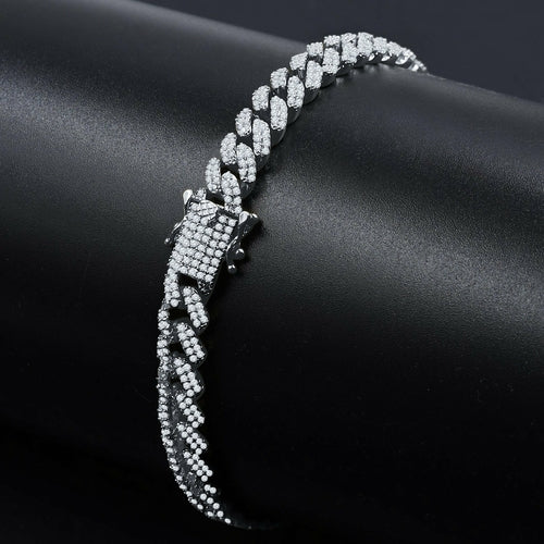 BIBELOT 6MM Silver Cuban Bracelet | 9212501