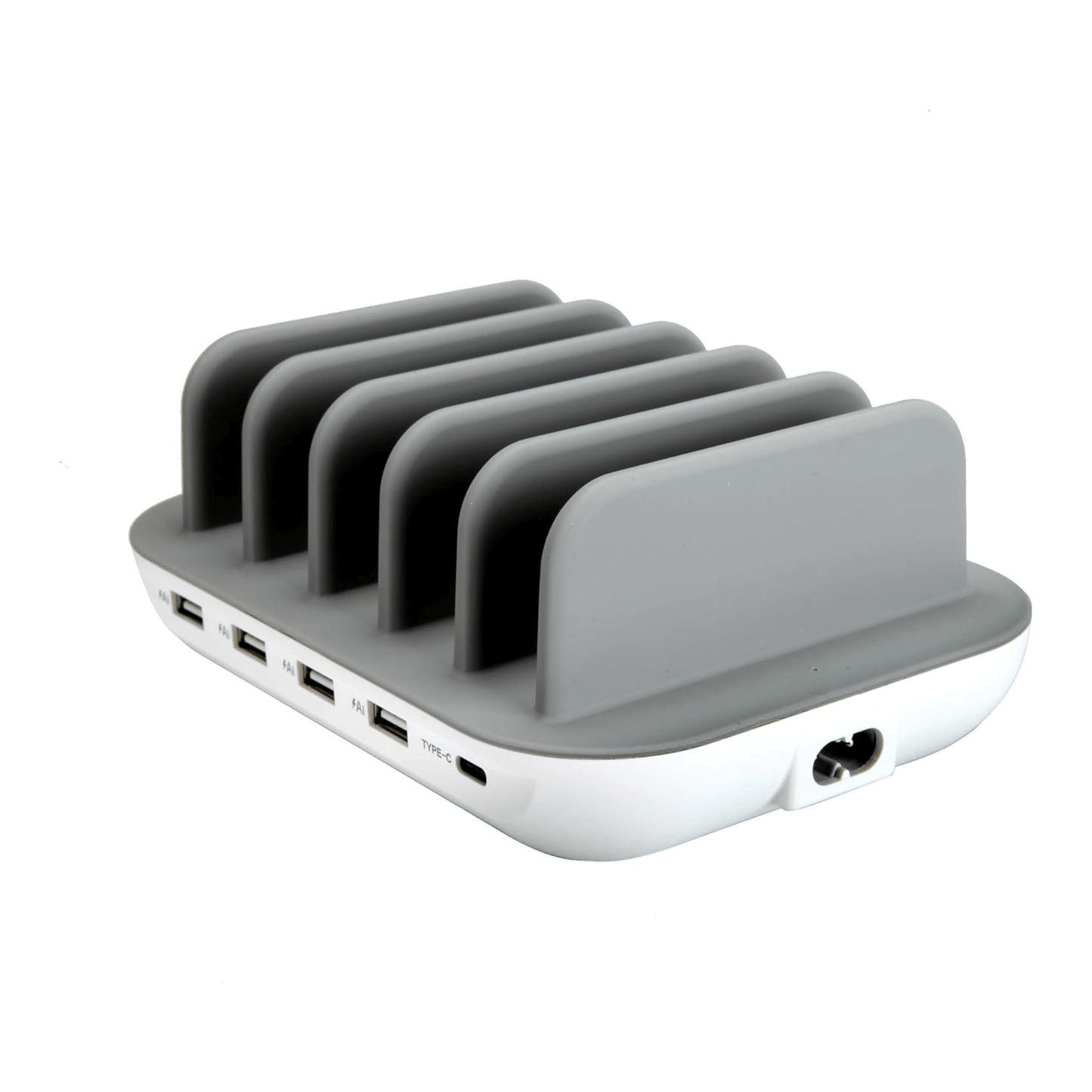 Emerson 5-Port USB Charging Station with LED Charging Indicator Light